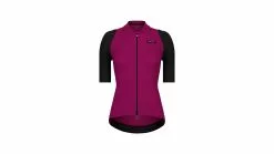 Alda Kurzarm Trikot Etxeondo Frau Magenta/Noir
