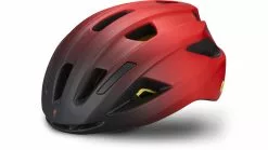 Align II Rennräder Helm Mips Ce Specialized Gloss Flo Rot/Matte Schwarz