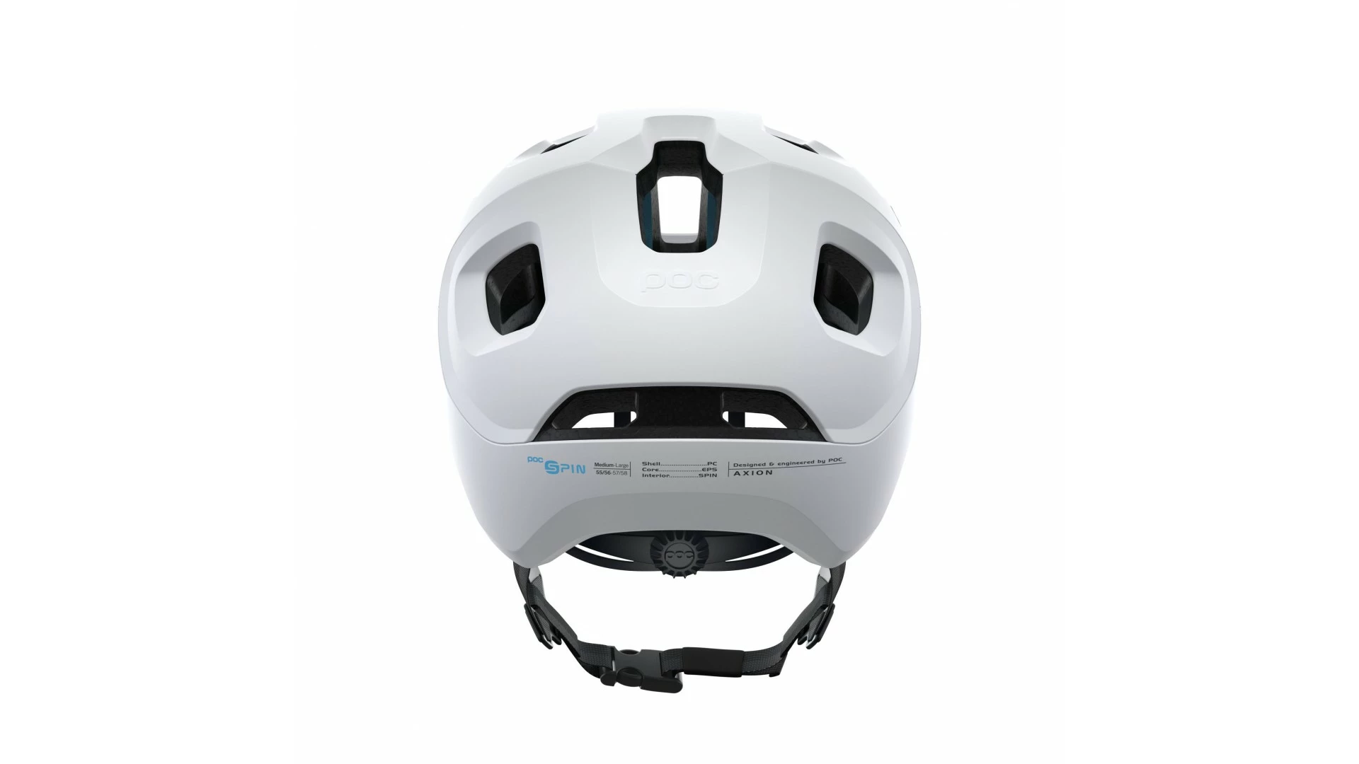 Axion Spin Helm Mtb Poc Matt Weiß 10 Axion Spin Helm Mtb Poc Matt Weiß – Bild 8