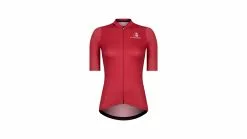 Batura Kurzarm Trikot Etxeondo Frau Cherry Rot