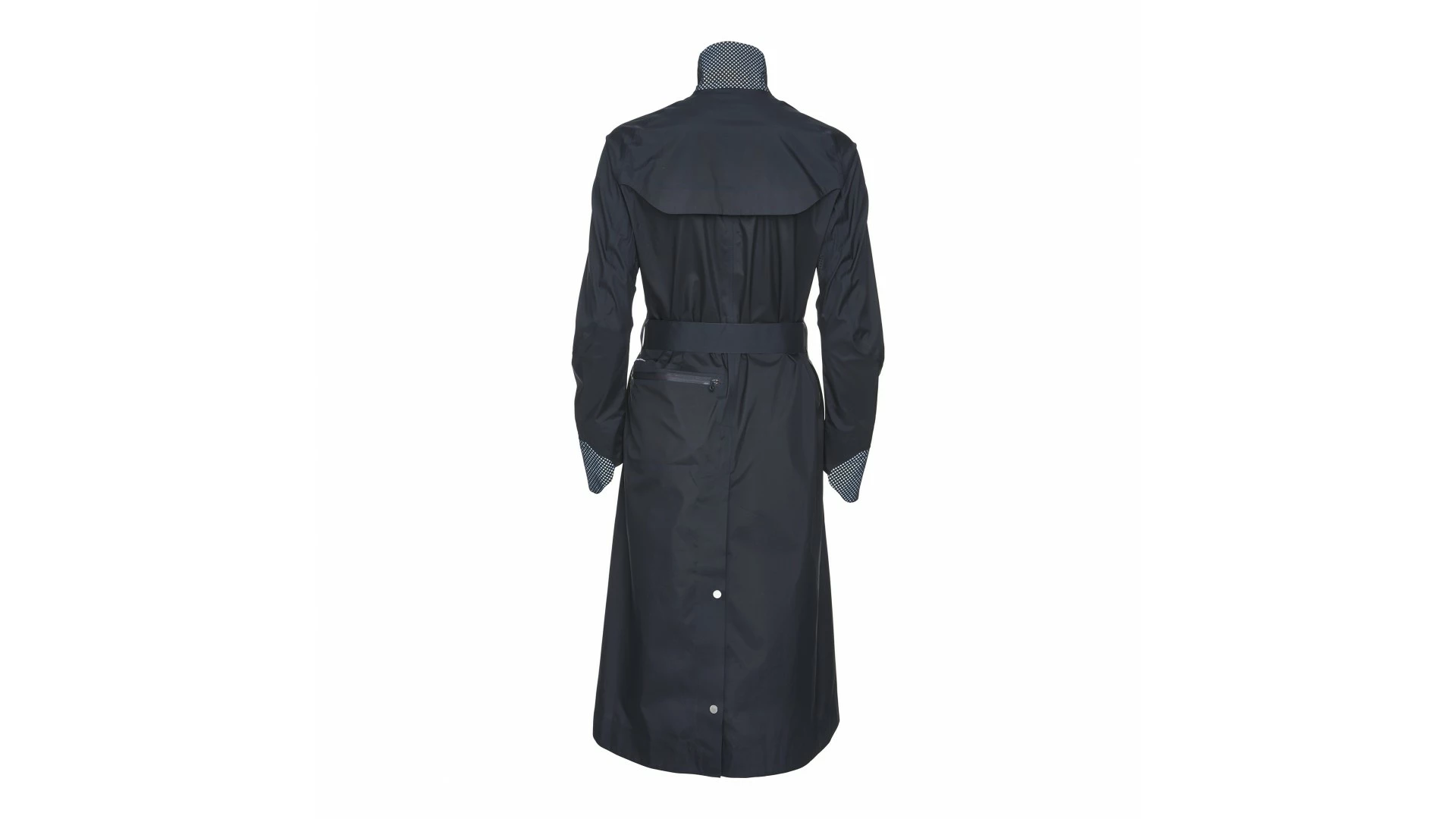 Copenhagen Coat Mantel Frau Poc Navy Schwarz 4 Copenhagen Coat Mantel Frau Poc Navy Schwarz – Bild 2
