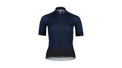 Essential Jersey Frau Rennrad Poc O Turmaline Navy