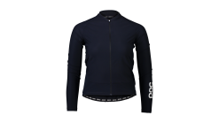 Essential LS Jersey Frau Rennrad Poc Navy Schwarz