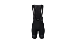 Essential Vpds Bib Shorts Radhose Rennrad Poc Uranium Schwarz/Uranium Schwarz