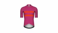 Garai Radtrikot Kurzarm Etxeondo Mann 2022 Himbeere/Orange