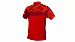 Kindertrikot Kurzarm Hummvee Ray II Endura Tangerine