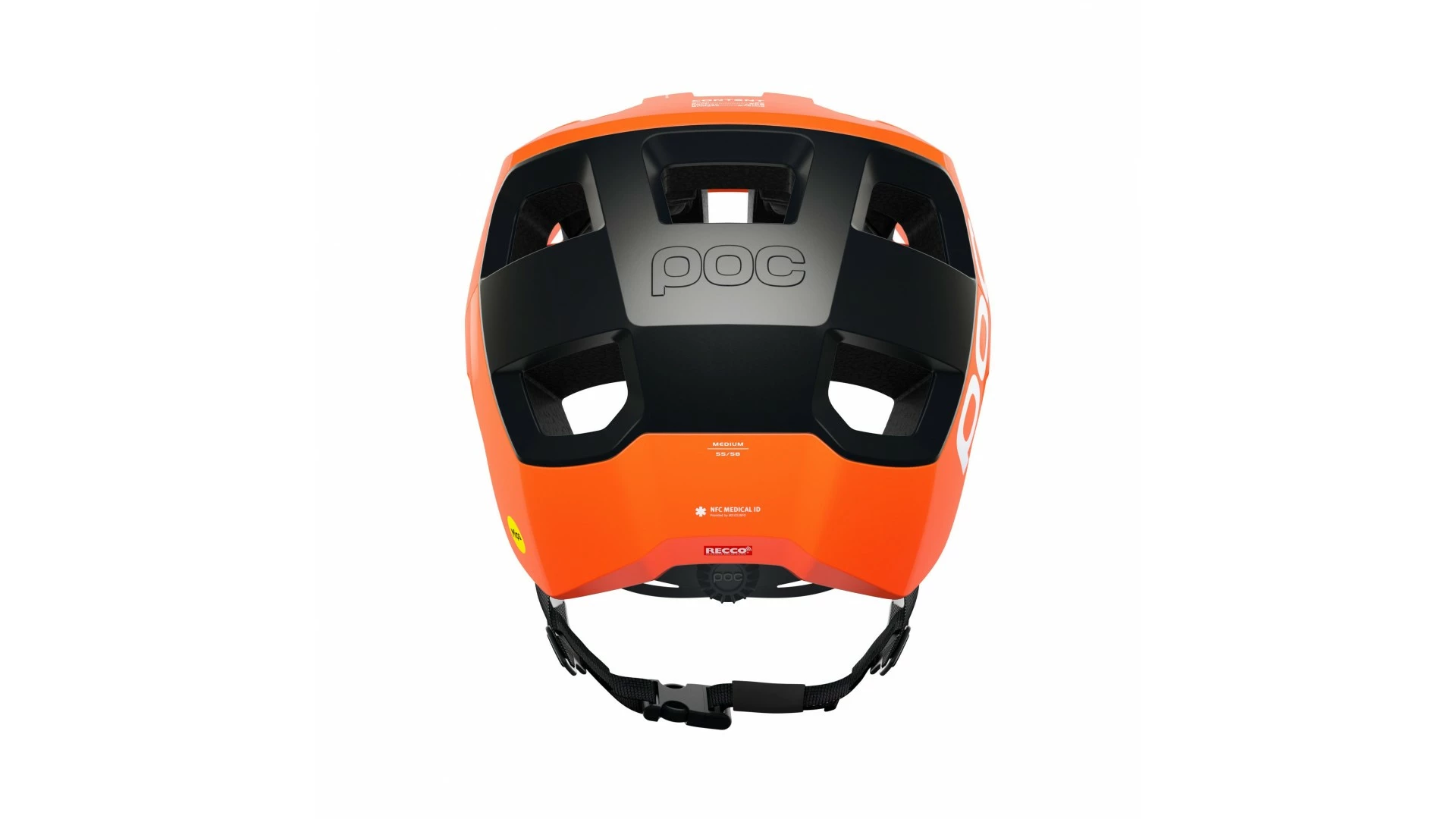 Kortal Race Mips Helm Mtb Poc Fluorescent Orange Avip/Uranium Schwarz Matt 6 Kortal Race Mips Helm Mtb Poc Fluorescent Orange Avip/Uranium Schwarz Matt – Bild 4