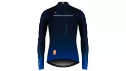 Lang Jersey Cobble Gobik Mann Blau Magma