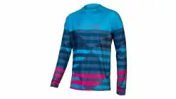 MT500 Supercraft Langarmtrikot Endura Elektrisch Blau