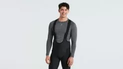 Nahtloses Merino Baselayer Ls Specialized Mann Grau