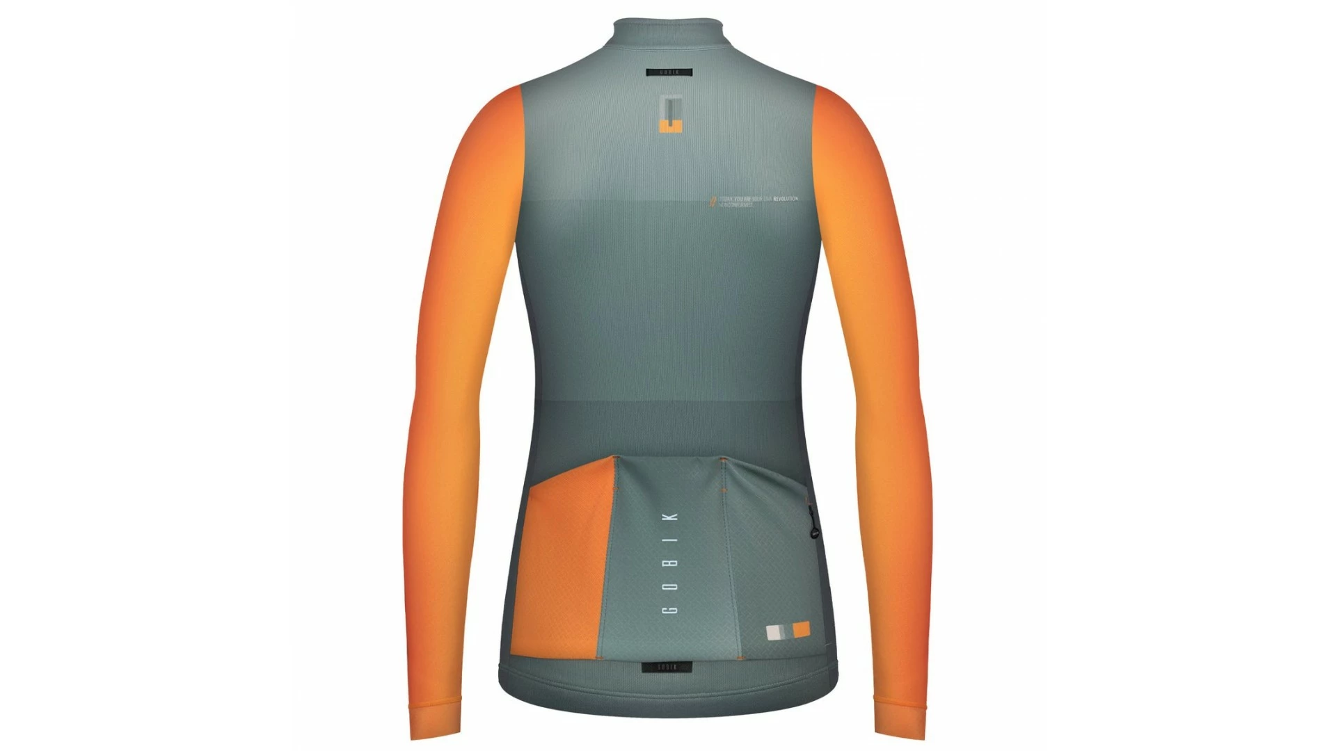 Radtrikot Langarm Cobble Gobik Frau 2022 Nectarine 4 Radtrikot Langarm Cobble Gobik Frau 2022 Nectarine – Bild 2