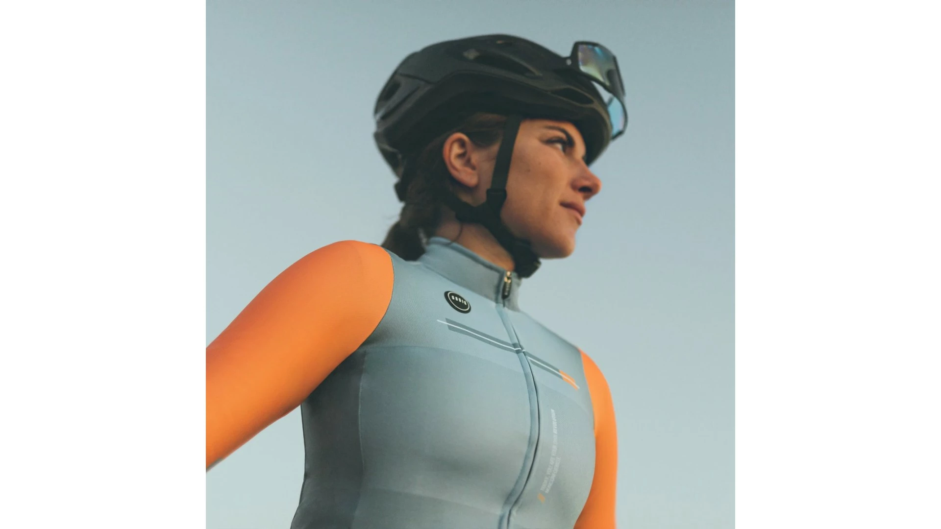 Radtrikot Langarm Cobble Gobik Frau 2022 Nectarine 5 Radtrikot Langarm Cobble Gobik Frau 2022 Nectarine – Bild 3