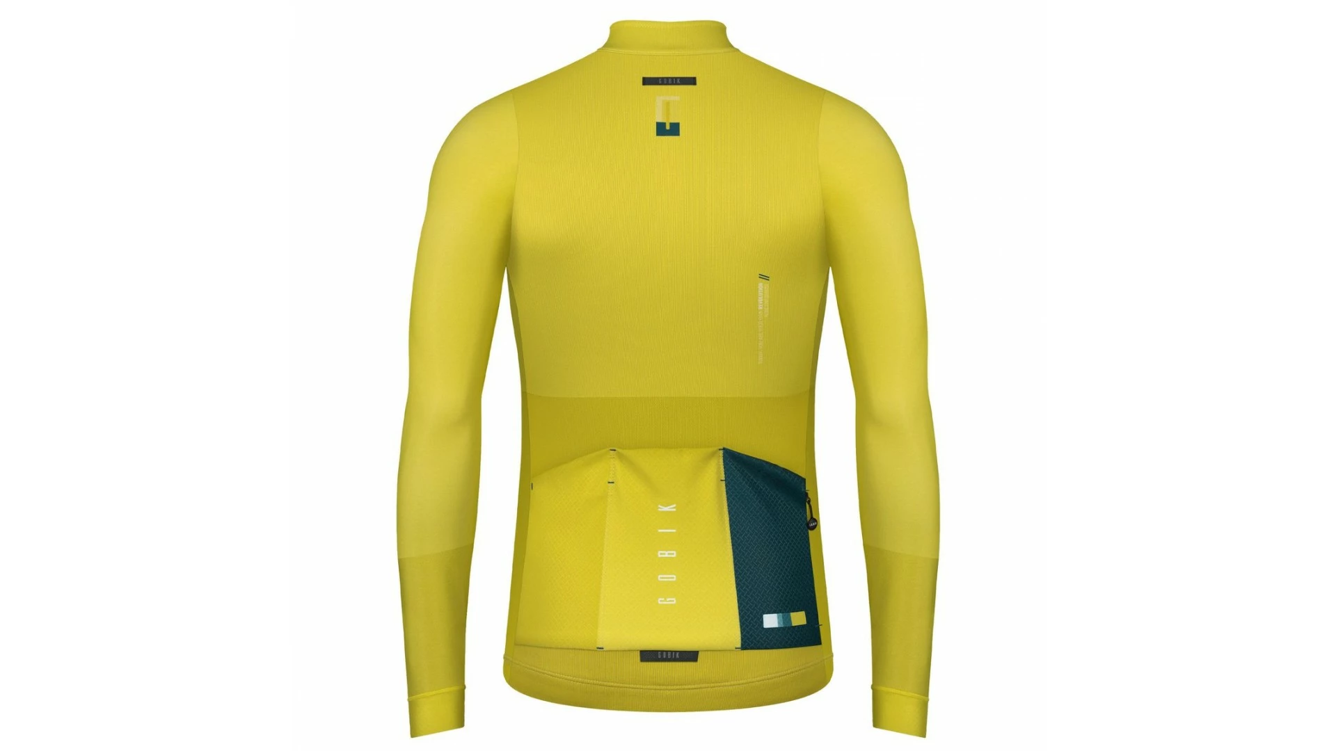 Radtrikot Langarm Cobble Gobik Mann 2022 Citronell 4 Radtrikot Langarm Cobble Gobik Mann 2022 Citronell – Bild 2