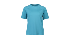 POC Reform Enduro Light T-Shirt Frau Light Basalt Blau