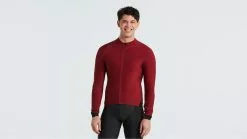 SL Expert Thermisches Radtrikot Langarm Specialized Mann Granat